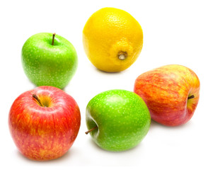 apples and lemon