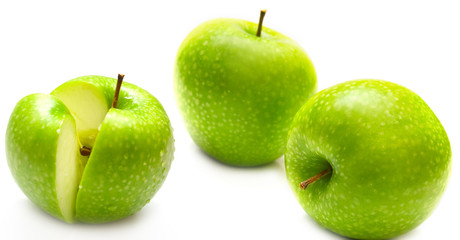 green apples