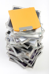 Support informatique stockage donn&eacute;es - disque zip 100 mo