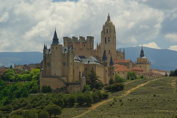 Fototapeta na wymiar Segovia Alcazar 10