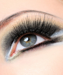 long black eyelashes
