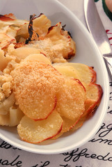 Verze e patate al forno - Contorni