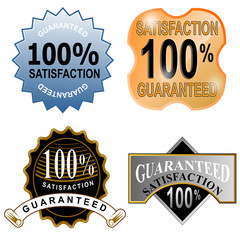 100% satisfaction guaranteed icon