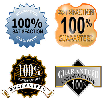 100% Satisfaction Guaranteed Icon