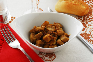 Rape al burro - Contorni