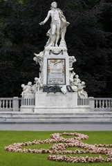 Obraz premium Mozartfigur in Wien