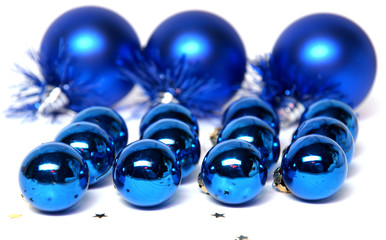 boules de noël bien rangées