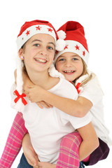 Noël, portrait enfants