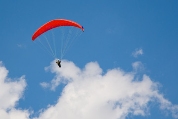 Parapente dans les vosges