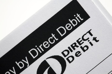 Direct Debit Form, cost of living.
