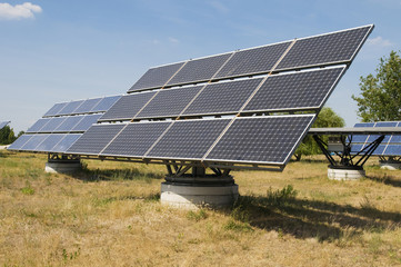 group of solar panels
