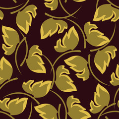 Abstract elegance seamless pattern