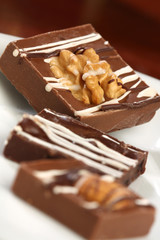 Sweet chocolate candies, chocolate series