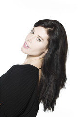 Fototapeta premium beautiful expressive woman