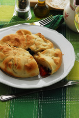 Focaccia di Lissa  - Antipasti - Cucina della Dalmazia
