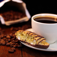 Coffee and Almond Cake