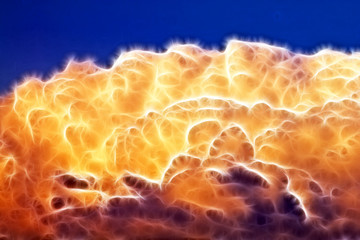 abstract cumulus background