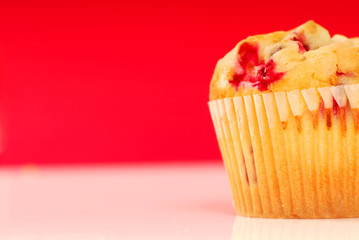 Cranberry muffin