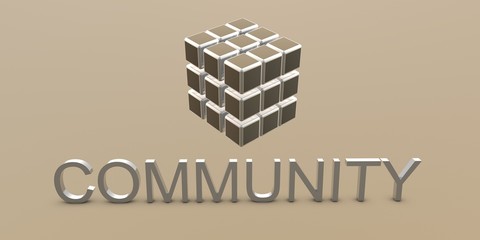 Internet Community, Logo and Symbol