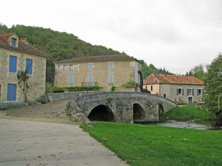 Fototapeta na wymiar Château Saint Jean de Cole, Limousin, Périgord Vert