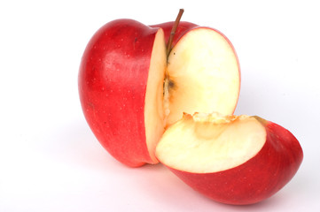 red apple