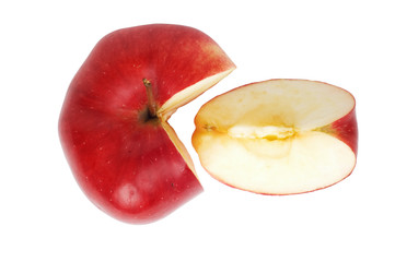 red apple