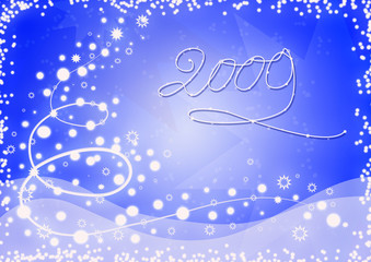 Christmas background - 2009