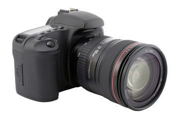 Digital camera with clipping path.