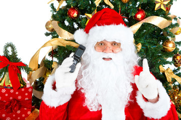 Smiling Santa, cellular