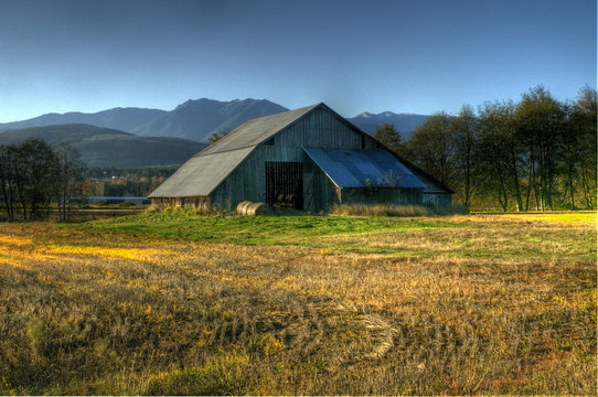 Old barn in Washington