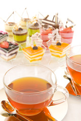 Tea and confectionery