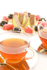 Tea and confectionery