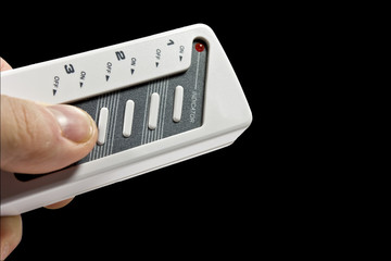 Remote control close up image