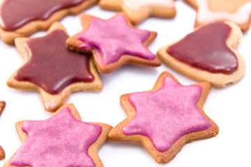 homemade decorated christmas ginger bread