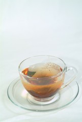 Teetasse aus Glas