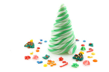 christmas candy tree