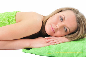 Obraz premium charming girl