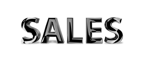 Shiny Sales 3D Illustration