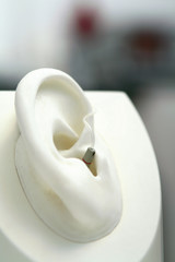 Ohr Modell Hörgerät