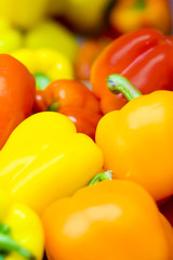 Sweet pepper background