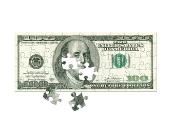 Dollar - puzzle