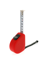 tape measure isolated from white