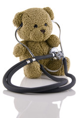 Teddy Bear Working As A Doctor