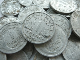 1 franc 1943 - WW2 French coins - 10738394