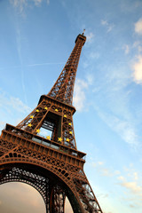Fototapeta na wymiar Tour d'Eiffel , Paris