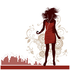 Dancing girl