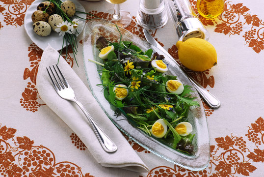 Insalata di primavera - Cucina alle erbe e fiori
