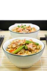Rice with a chiсken and vegetables
