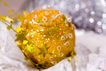 golden Christmas decoration