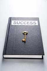 Golden key on success book